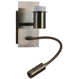  Brilagi - LED fleksibilna zidna svetiljka NUBILA 1xE27/25W/230V + LED/3W mesing | Eponuda.com