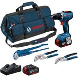 Bosch Kombo set GSR 18V-65 + 2 x 5.0Ah + GAL 18V-40 + Set sanitarnih klešta; M-torba (C) 0615A5007J | Eponuda.com