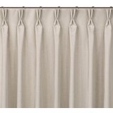  Curtain CARMENA color beige style classic flex 9.5 cm with double pleat braid 220x245 HOMEDE | shoptok.hr