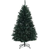  Umjetno božićno drvce tamnozeleno s kuglicama 180 cm | shoptok.hr
