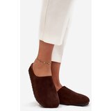 Boto Women's slippers on platform chocolate Sylviane | Shoptok.si