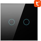 Avatto zigbee LZTS02-EU-B2 stikalo na dotik z dvojnim nevtralnim delovanjem tuya (črno), (20771415) Cene