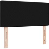 vidaXL Headboard s kristalnim gumbima, crna, 90 cm, baršun | shoptok.hr