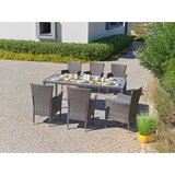 Modern Living Vrtni Set Eva, Sivorjava, 7-Delni Set | Shoptok.si