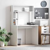  Stol s policom Bijelo 91 x 50 x 149 cm Konstruirano drvo | shoptok.hr