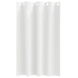 vidaXL Zavese z zavesami 2 pcs Čista bela 175 x 140 cm Poliester | Shoptok.si