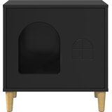  Mačja Kuća Crna 51 x 30 x 52 cm Konstruirano drvo | Eponuda.com