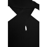 Trendyol Black Window/Cut Out Knitwear Sweater | Shoptok.si