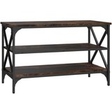 Maison Chic TV omarica - TV stojalo - Televizijska omarica dimljeni hrast 80x40x50 cm inženirski les, (21700306) Cene