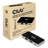Mini docking station Club 3D USB TYPE C 3.1 GEN 1 TO HDMI 2.0B + 1 USB 2.0 TYPE A + USB C CHARGE UP TO 100W + 1 COMBO AUDIO JACK FEMALE CSV-1591 | Eponuda.ba