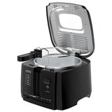 WinningStar DA01178 Električna Friteza – 3L – 1600W – Crna – S Podesivim Termostatom | shoptok.hr