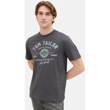 Tom Tailor Majica turkizna / svetlo siva / temno siva | Shoptok.si