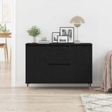  Kreveta Crni hrast 101,5 x 35 x 70 cm Konstruirano drvo | shoptok.hr