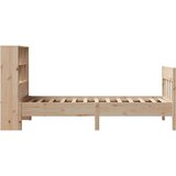  Posteljni okvir brez vzmetnice 75x190 cm trdna borovina, (21610661) | Shoptok.si