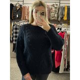 By o la la Black openwork sweater | Shoptok.si