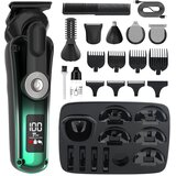 INF 6-v-1 večnamenski komplet strižnikov za lase Black+Green, (22149778) | Shoptok.si