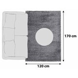 XXXL Preproga Fluffy, 120x170cm, Svetlo Siva | Shoptok.si