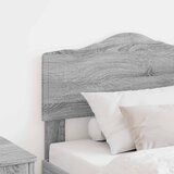 vidaXL Vzglavje z vzglavjem Siva Sonoma 80 cm Konstruiran les, (5000110298) | Shoptok.si