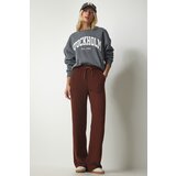  Women's Brown Camisole with Pockets Sweatpants Cene