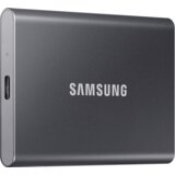 Samsung EXT.SSD Portable T7 2TB USB 3.2 Gen 2 Sequential Read/Write : Up to 1,050MB/sec /Up to 1,000 MB/sec/titan grey/MU-PC2T0T/WW | Eponuda.ba