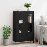  Highboard s ladicama Corona Crni hrast 69,5 x 31 x 115 cm | shoptok.hr