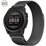 INF Hitro snemljiv milanski kovinski pašček za uro Garmin Fenix 7X Pro/Fenix 58 Black 26 mm, (22137349) | Shoptok.si