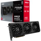 Asus Prime Radeon RX 9070 XT OC Edition 16GB GDDR6 (PRIME-RX9070XT-O16G) grafična kartica, PCIe 5.0, 1xHDMI 2.1b, 3xDisplayPort 2.1a - 90YV0L71-M0NA00 | Shoptok.si
