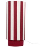 Leitmotiv Crvena/bijela stolna lampa od užeta (visina 58 cm) Vienna Stripes – Cijene