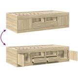  Dnevni krevet s ladicama bez madraca boja hrasta 90x190 cm | shoptok.hr