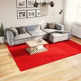 vidaXL Preproga s kratkimi vlakni mehka pralna rdeča 200x280 cm Cene