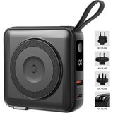 Meixi Putni punjač i pomoćna baterija BARACUDA 2 10PD – 10.000 mAh/ PD 20W/ bežično 15W/ EU/UK/AU adapteri Cene