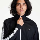 Fred Perry Taped Track Jacket Black Cene