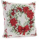  NAVLAKA ZA JASTUK BOW 45X45 ZELENO CRVENA Cijene