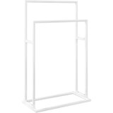 vidaXL Prostostoječe stojalo za brisače belo 48x24x78,5 cm železo, (20769038) Cene