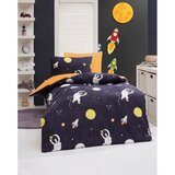 Mijolnir Temno modra/oranžna enojna otroška posteljnina 140x200 cm Astron – | Shoptok.si
