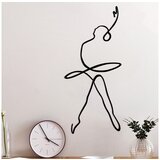 Wallity metalni ukras za zid ballerina 2 | ePonuda.com