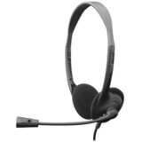 S Box Slušalke + mikrofon HS-707 črne USB HS-707 | Shoptok.si