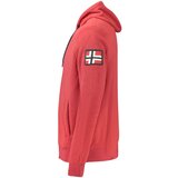  Muška crvena zip-up majica NORWAY 1963 | shoptok.hr