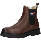 Tommy Jeans Chelsea škornji modra / rjava / rdeča / črna | Shoptok.si