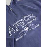 Next Jopa iz flisa golobje modra / naravno bela | Shoptok.si