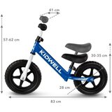 Kidwell Rebel dječji bicikl bez pedala, sky | shoptok.hr