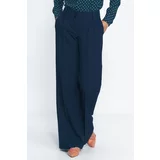 Nife Woman's Pants SD81 Navy Blue