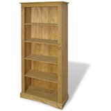 vidaXL Knjižna omara 5-nadstropna borovina Corona Range 81x40x170 cm Cene