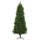 Božićno drvce s 300 LED svjetlima s stalakom Zelena 240 cm PE | Eponuda.ba