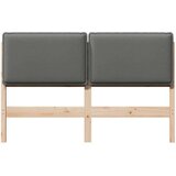  Tapecirani uzglavlje Prirodna i svijetlo siva 120 cm | shoptok.hr