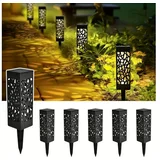 Solarne Ukrasne Lampe za Dvorište - 6 Komada