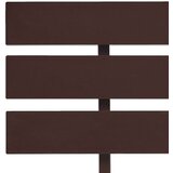  Posteljni okvir temno rjav iz trdne borovine 160x200 cm, (20643195) | Shoptok.si