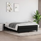 vidaXL Vzmetnica z žepkasto vzmetjo črna 140x200x20 cm blago Cene