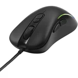 Miš DM120, RGB, 800-3200 DPI, 125 Hz, USB, ČRNA