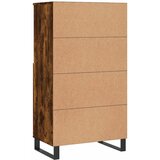  Visoka komoda dimljenog hrasta 60x36x110 cm konstruiranog drva | Eponuda.com